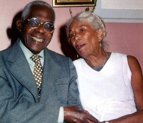Jenny Alpha et Aimé Césaire